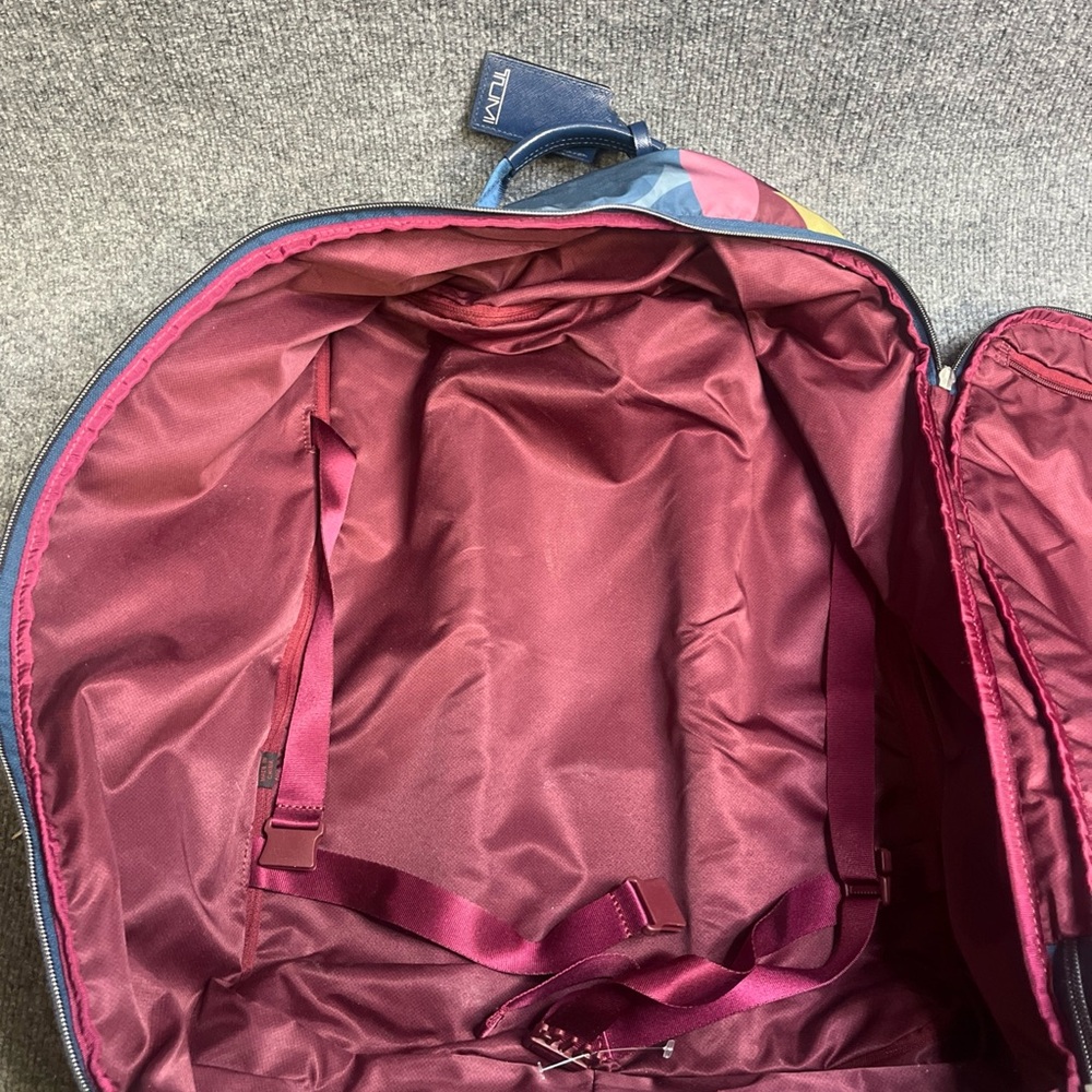 TUMI Soft Case Carry-on Colorful Multicolor Luggage - Picture 13 of 16